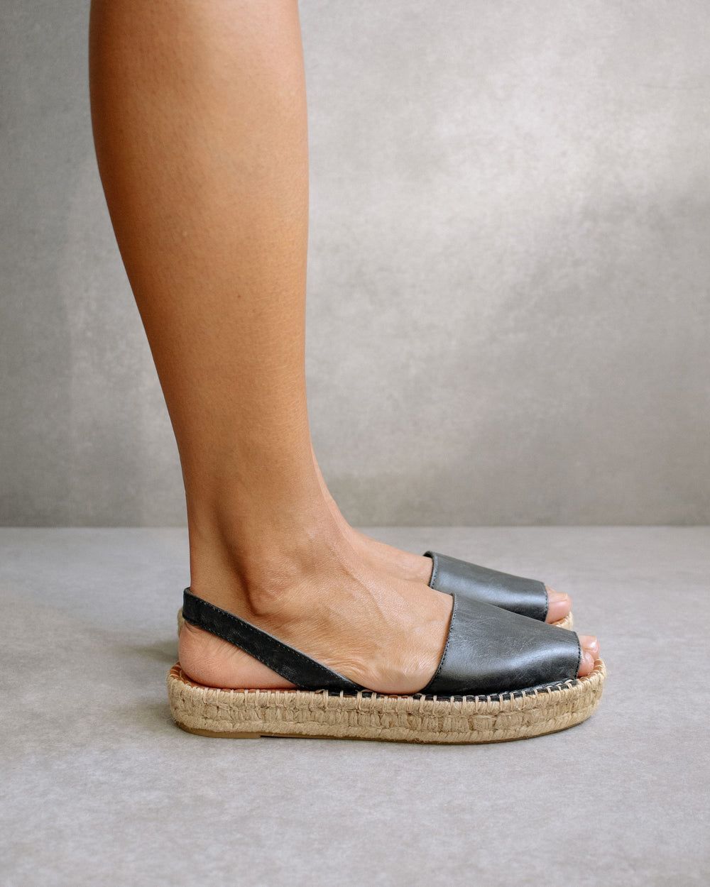 Espadrille Alohas Ibizas pour Black Femme | TOC-61453800