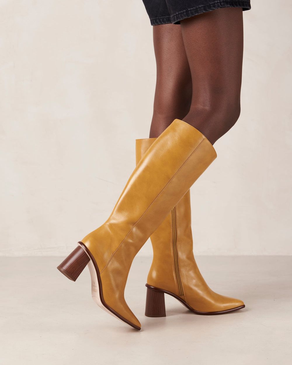 Bottes Alohas East pour Marigold Yellow Femme | GZD-85766613