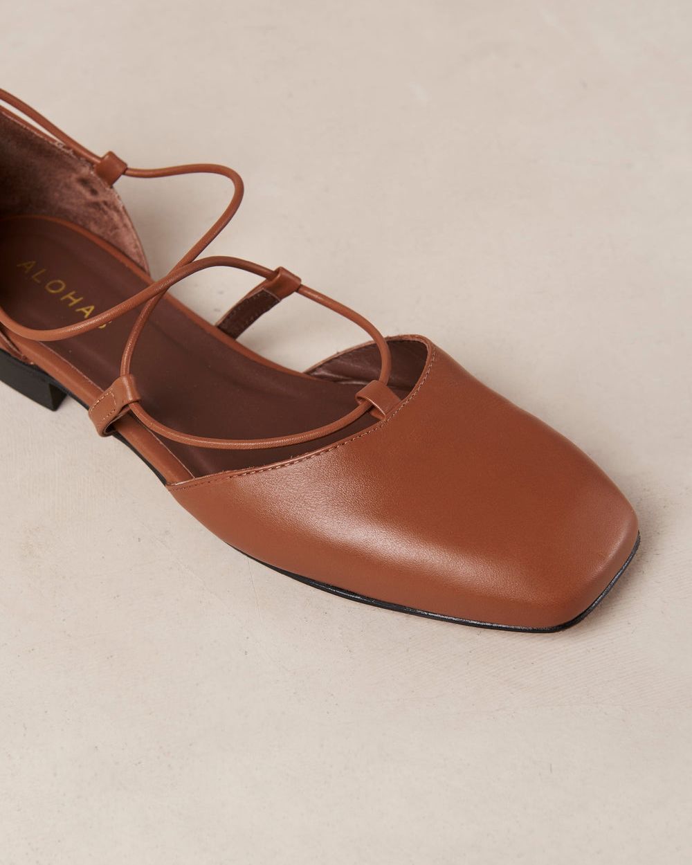 Chaussures Alohas Azurite pour Tan Femme | QAJ-05890164