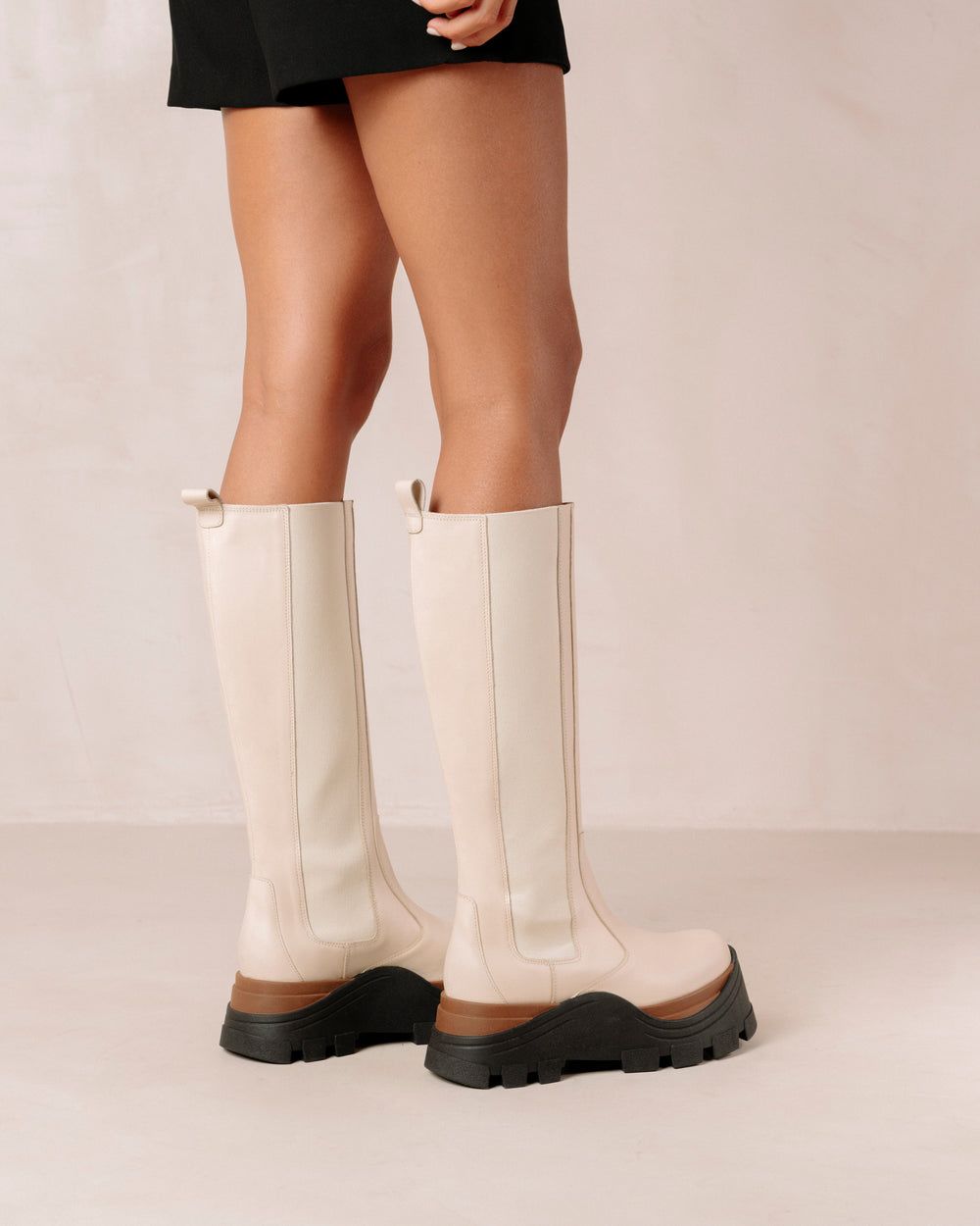 Bottes Alohas Roxie Nutty pour Nutty Cream Femme | ONH-77677449