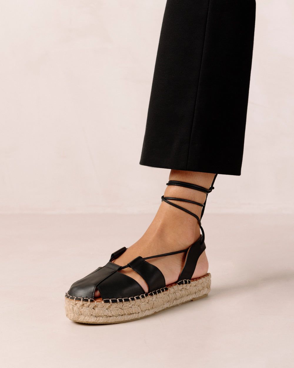 Espadrille Alohas Roots pour Black Femme | JDY-85880730