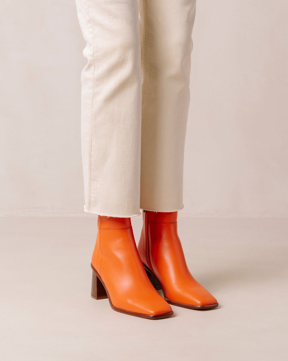 Bottines Alohas West Vintage pour Pomelo Orange Femme | JDR-36328172