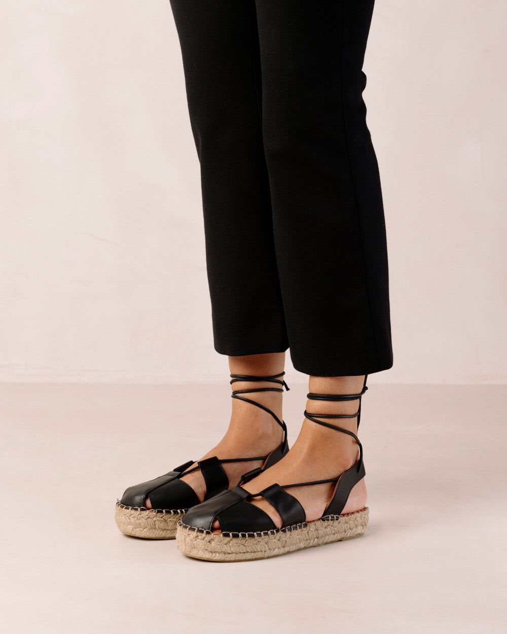 Espadrille Alohas Roots pour Black Femme | JDY-85880730