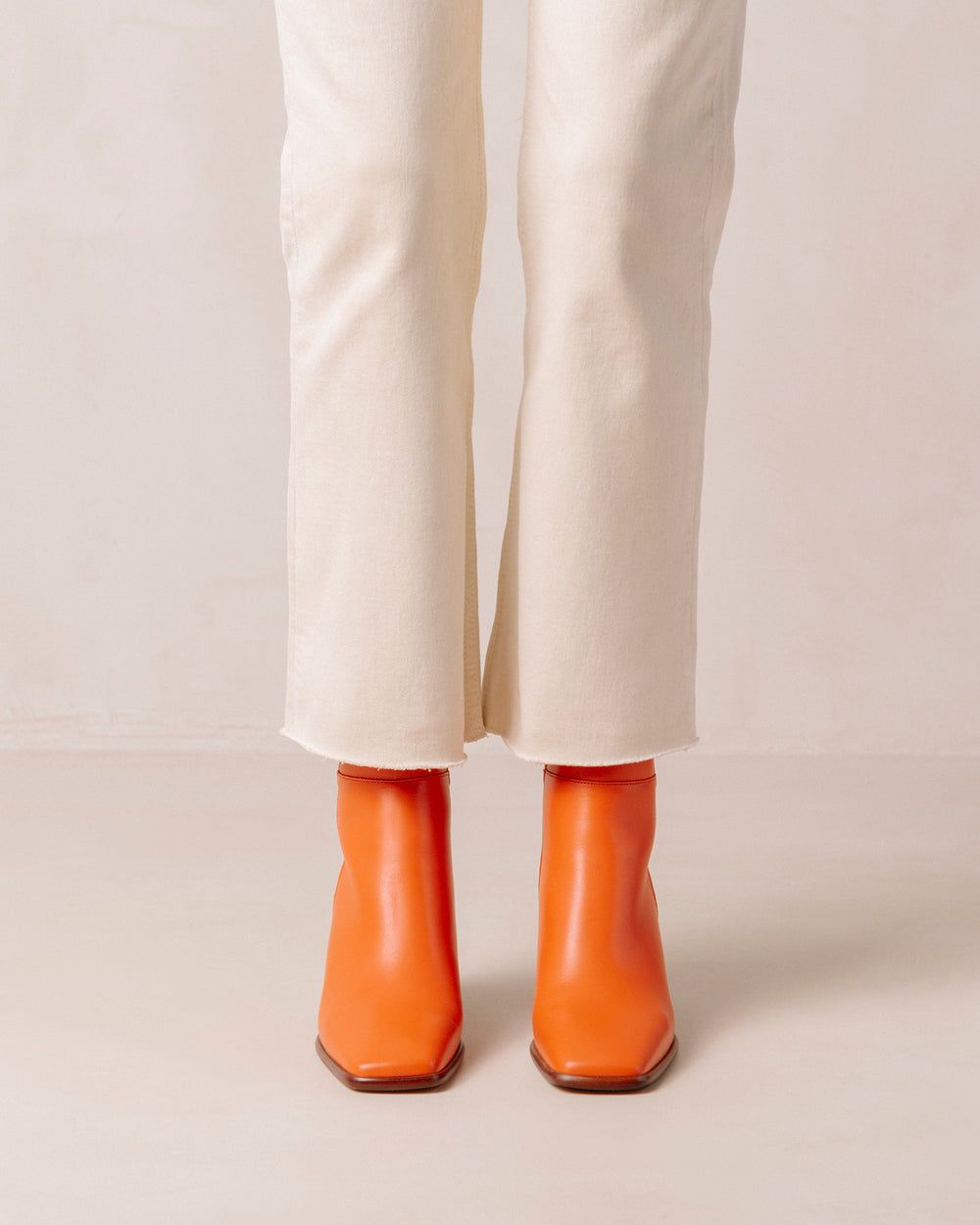 Bottines Alohas West Vintage pour Pomelo Orange Femme | JDR-36328172