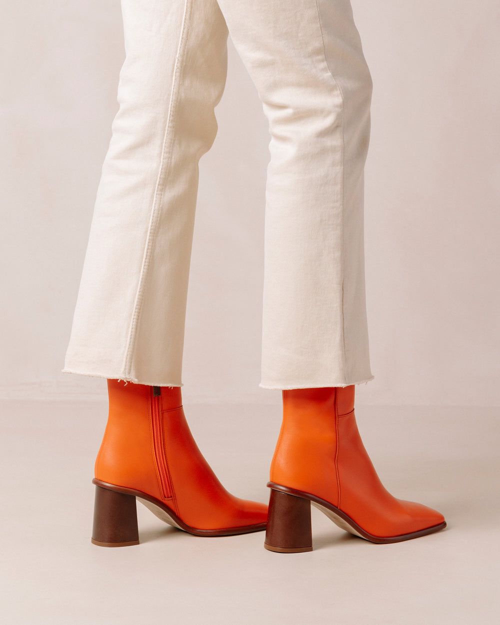 Bottines Alohas West Vintage pour Pomelo Orange Femme | JDR-36328172