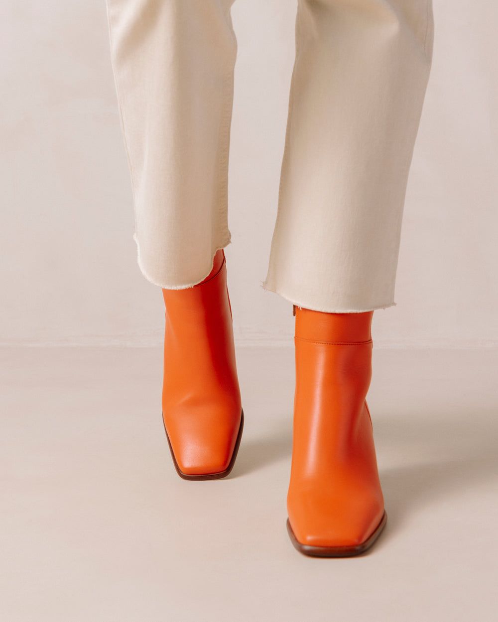 Bottines Alohas West Vintage pour Pomelo Orange Femme | JDR-36328172