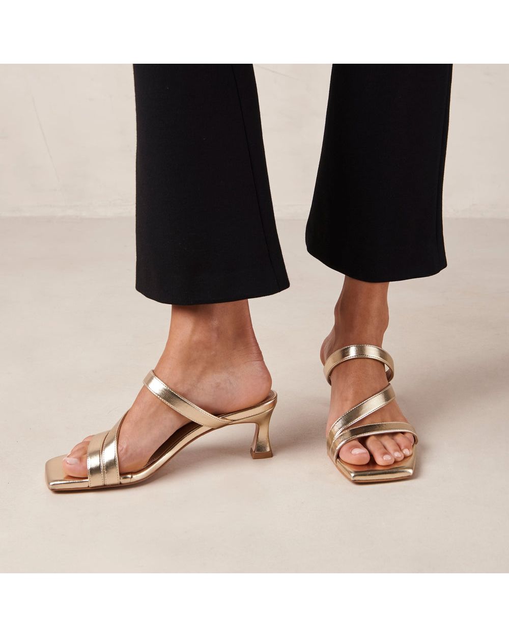 Mules Alohas Sonny pour Gold Femme | AIA-36197763